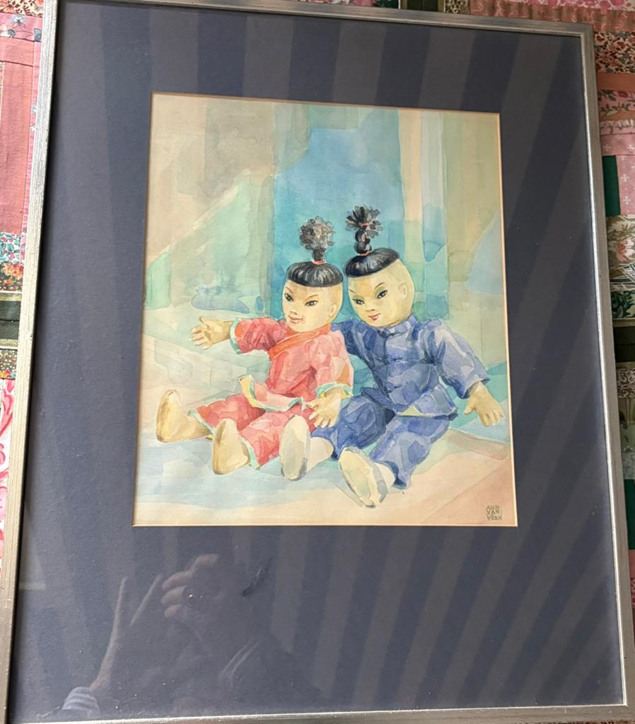 Chinese poppen, Ophalen