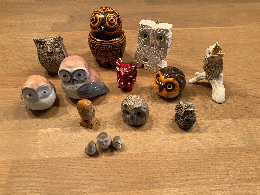 Verzameling uiltjes, Ophalen, Zo goed als nieuw, Overige soorten, Beeldje of Figuurtje