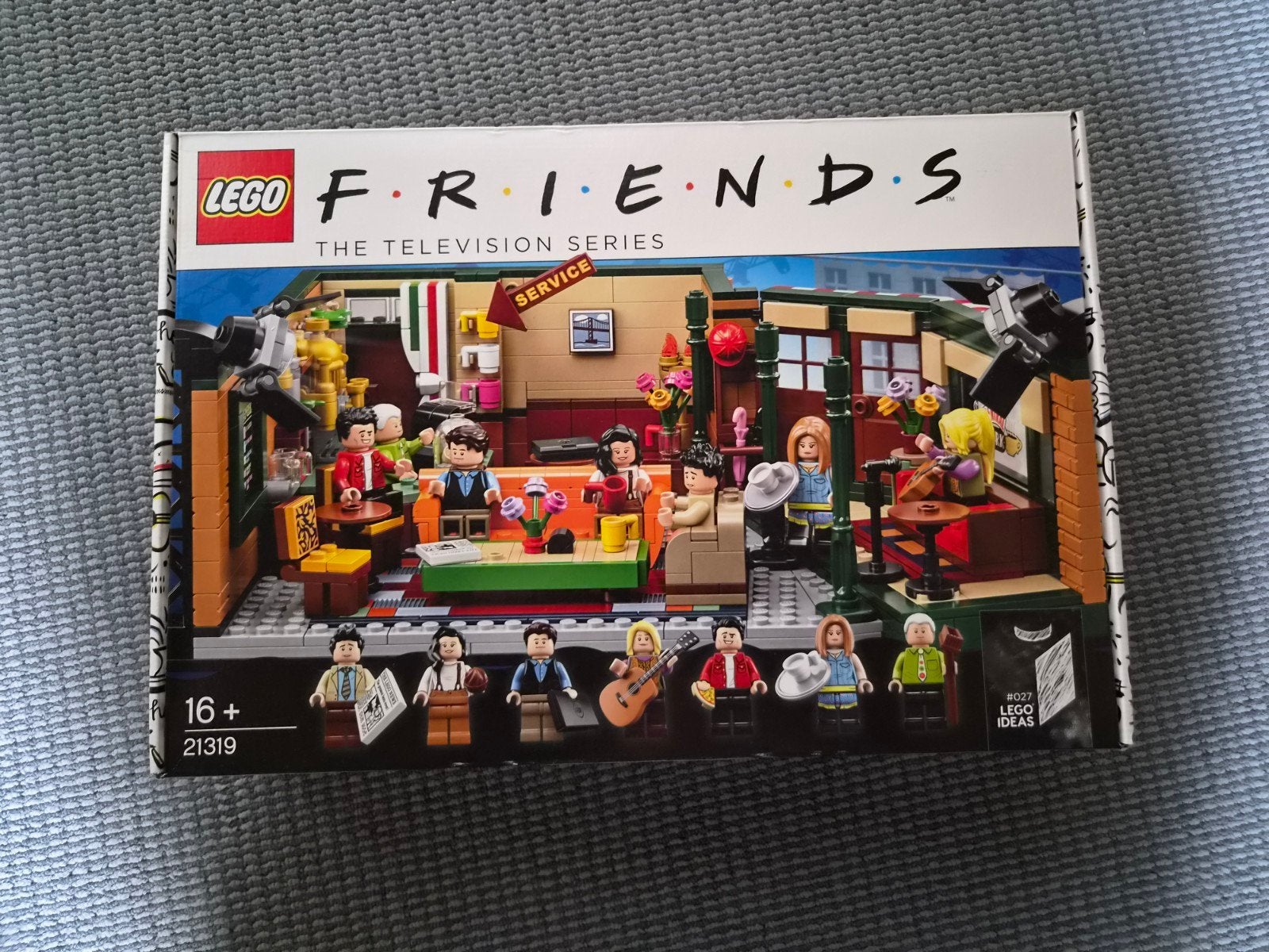 Lego Ideas Friends Central Perk (21319) - 1x gebouwd, Compleet, Lego, Ophalen of Verzenden, Complete set