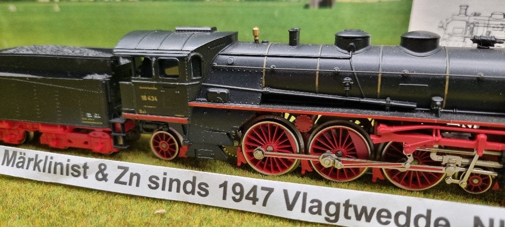 Märklin Rheingold 3518 BR 18.4 stoomlok DRG NIEUW !!, Hobby en Vrije tijd, Wisselstroom, Locomotief, Nieuw, Ophalen of Verzenden