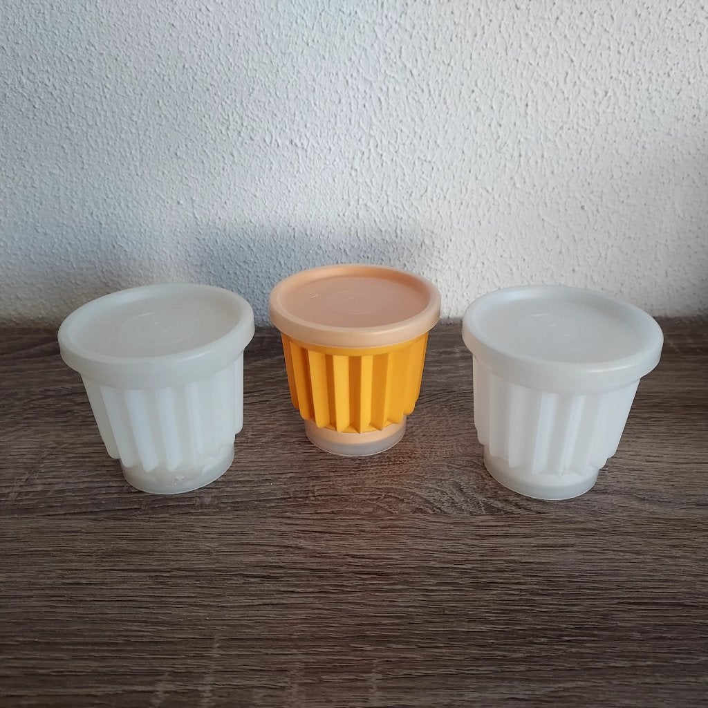 Tupperware puddingvormpjes, Ophalen of Verzenden, Gebruikt, Overige typen