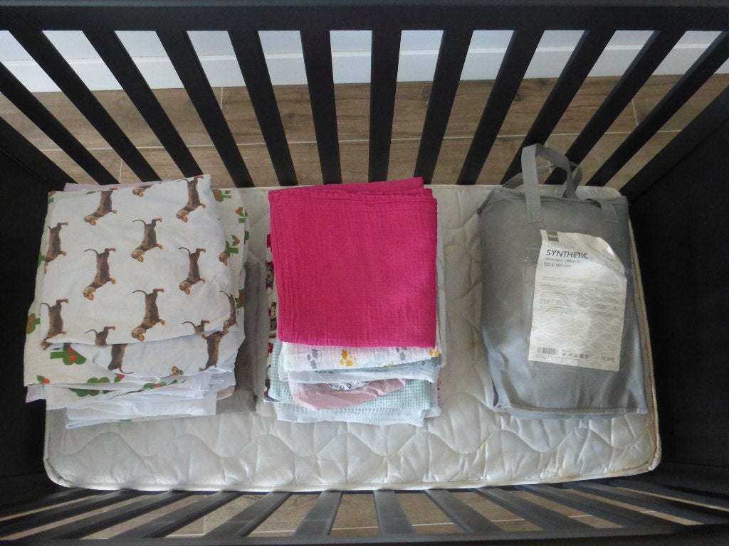 Ledikant Europe Baby Ralph 60x120, compleet pakket, Ophalen, Gebruikt, Ledikant