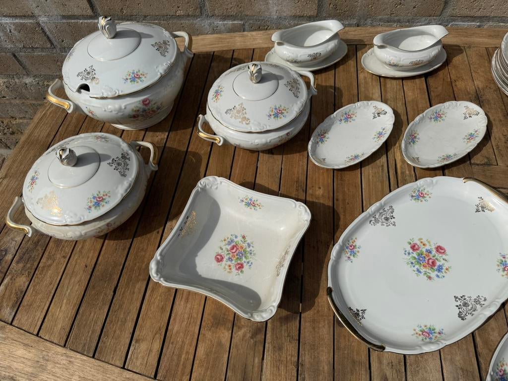 12 persoons eetservies van Bavaria “Rieber Mitterteich”, Ophalen