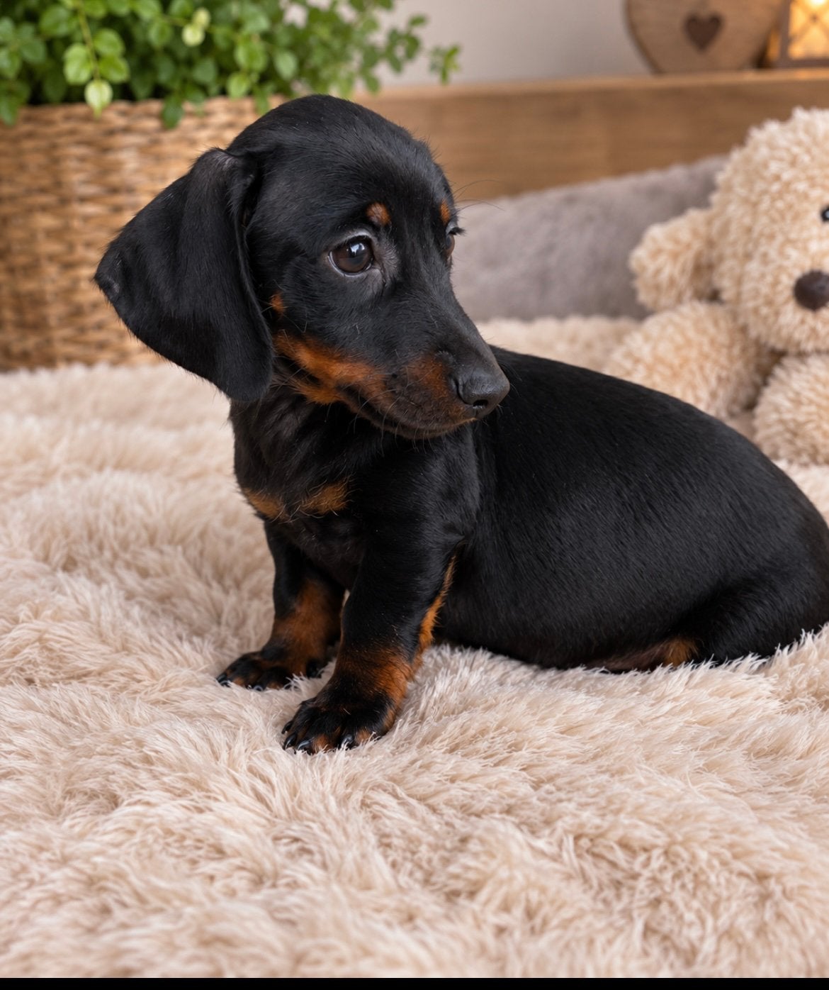 2 teckels puppy’s reutjes, Dieren en Toebehoren, Standaard, CDV (hondenziekte), 8 tot 15 weken, Korthaar