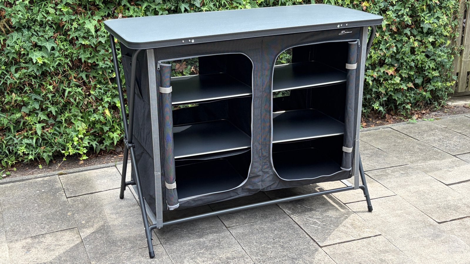 Bardani Ripiani X6 campingkast graphite grey, Ophalen, Zo goed als nieuw, Campingkast
