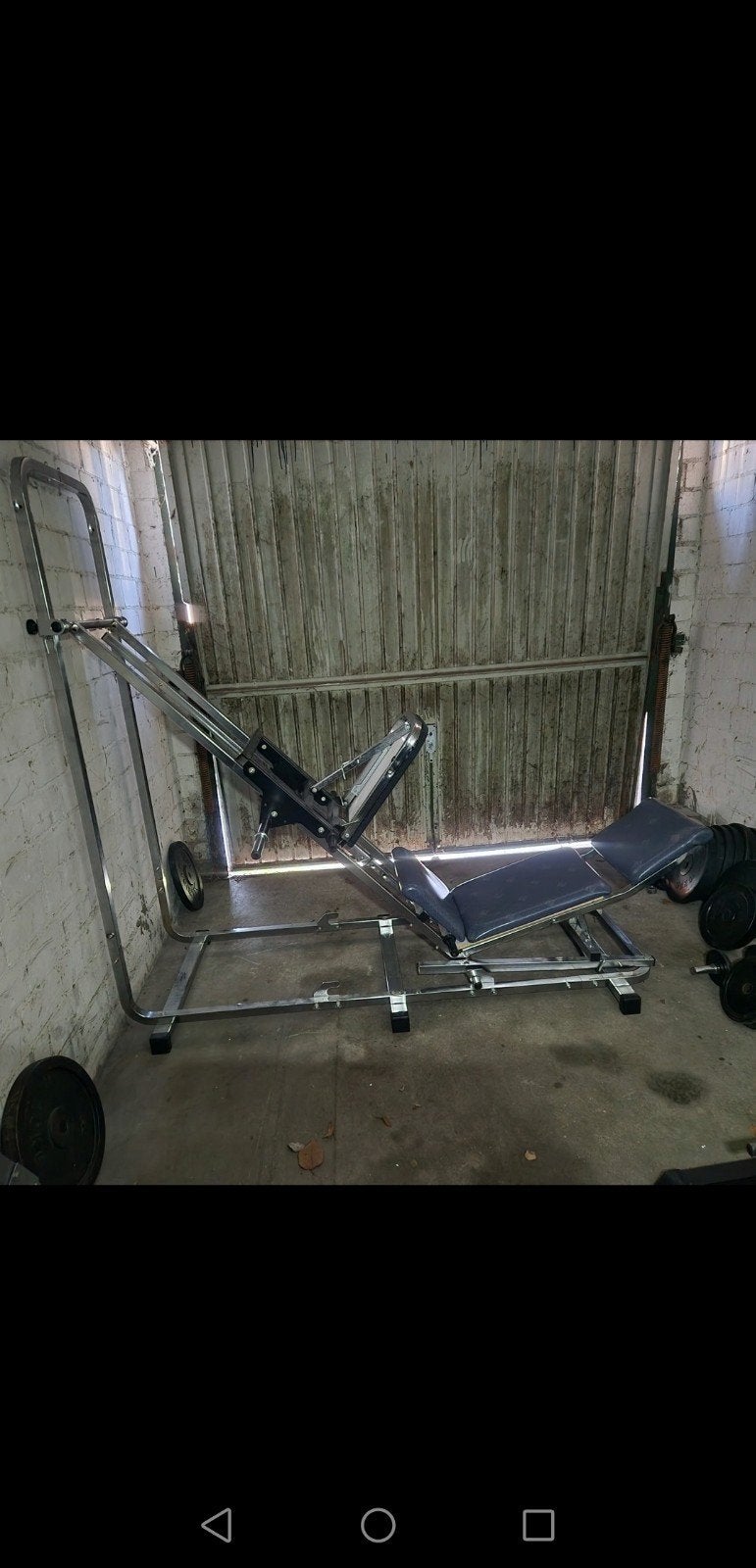 Leg Press Fitnessapparaat - Krachttraining Benen, Ophalen, Gebruikt, Krachtstation, Metaal