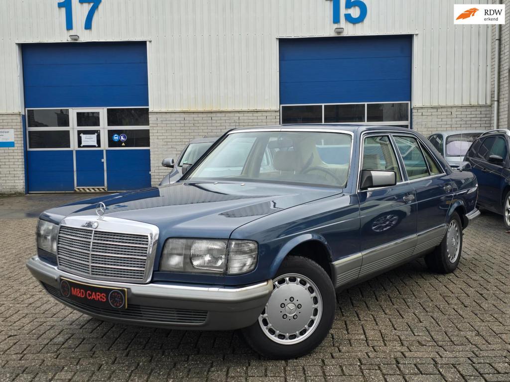 Mercedes-Benz S-klasse 500 SE AUTOMAAT/SCHUIFDAK/AIRCO/ELEK, Auto's, Mercedes-Benz, Automaat, 1651 kg, Gebruikt, Elektrische ramen