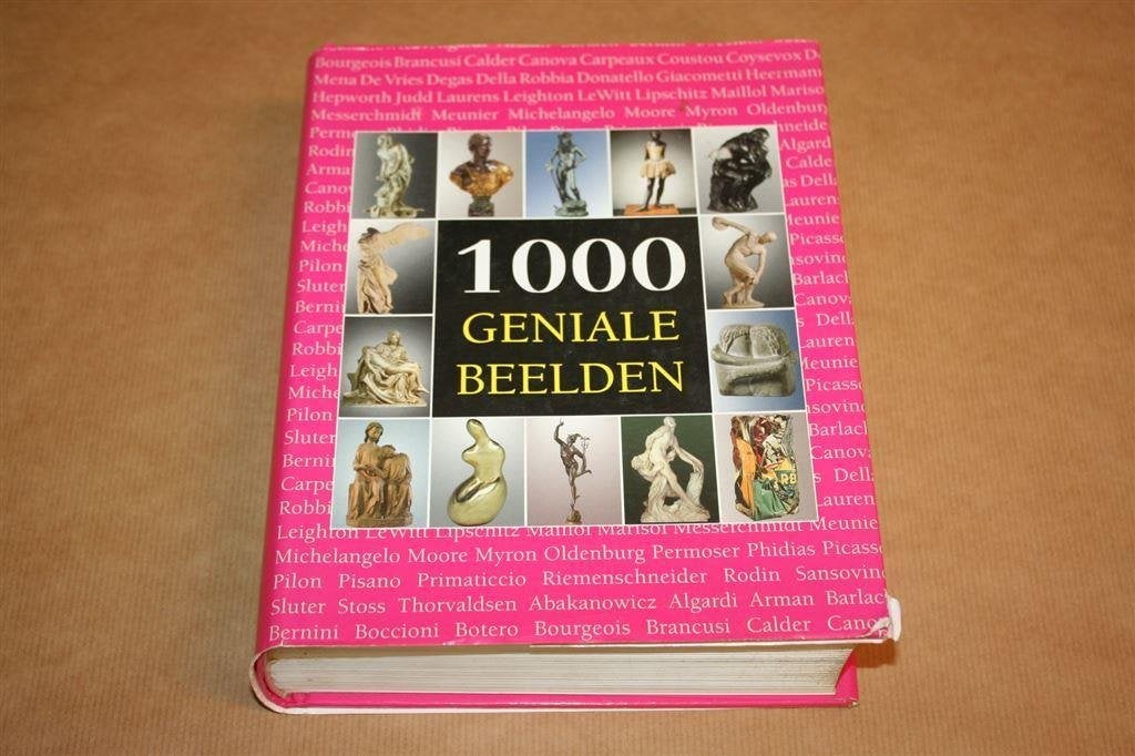 1000 geniale beelden, Ophalen of Verzenden, Gelezen, Beeldhouwkunst