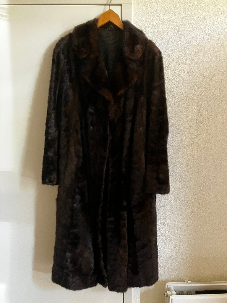 bontjas nerts, Kleding | Dames, Ophalen, Zo goed als nieuw, Bruin