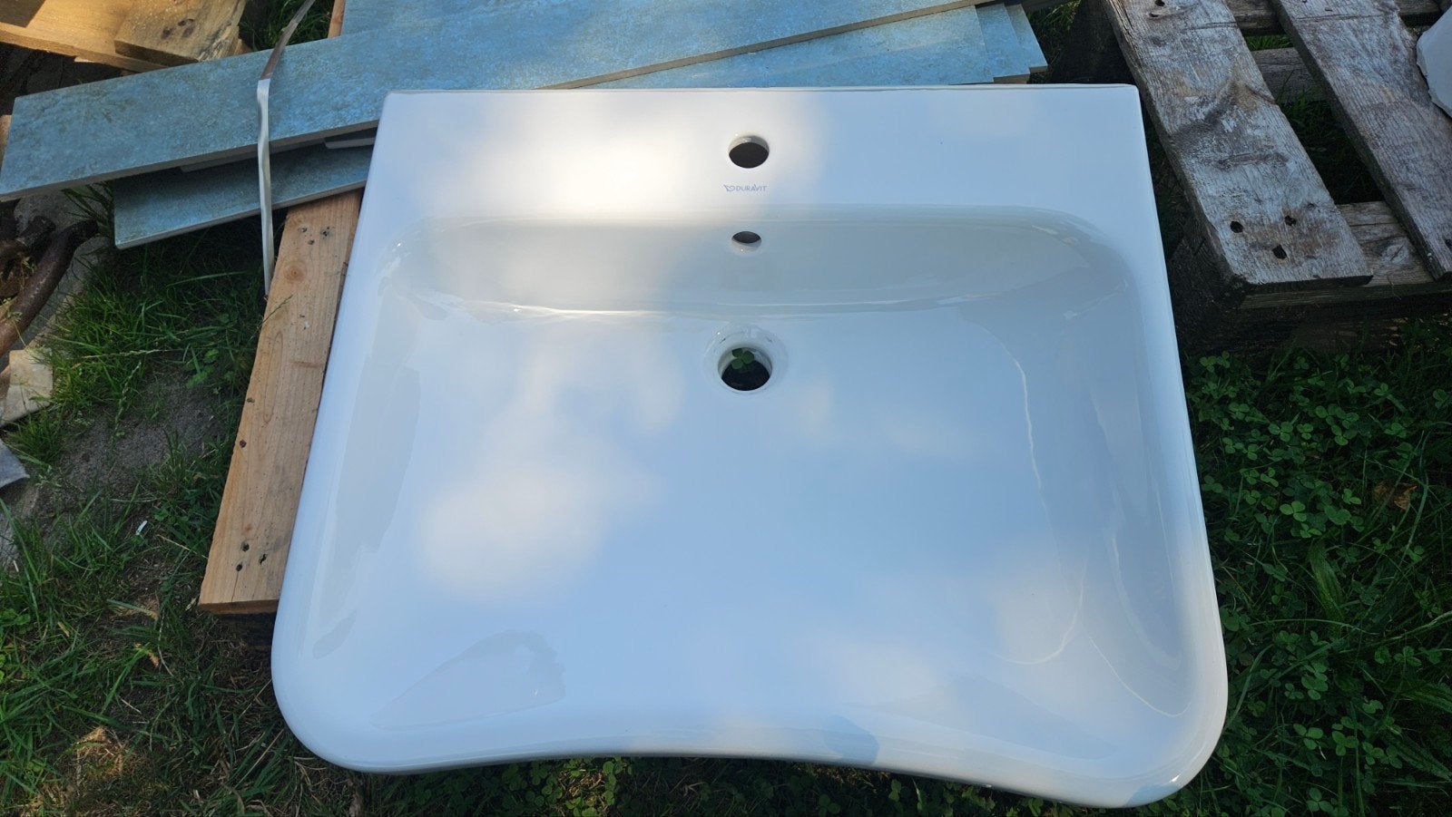 Duravit Durastyle Vital wastafel 65 cm, Ophalen, Zo goed als nieuw, Steen, Wastafel