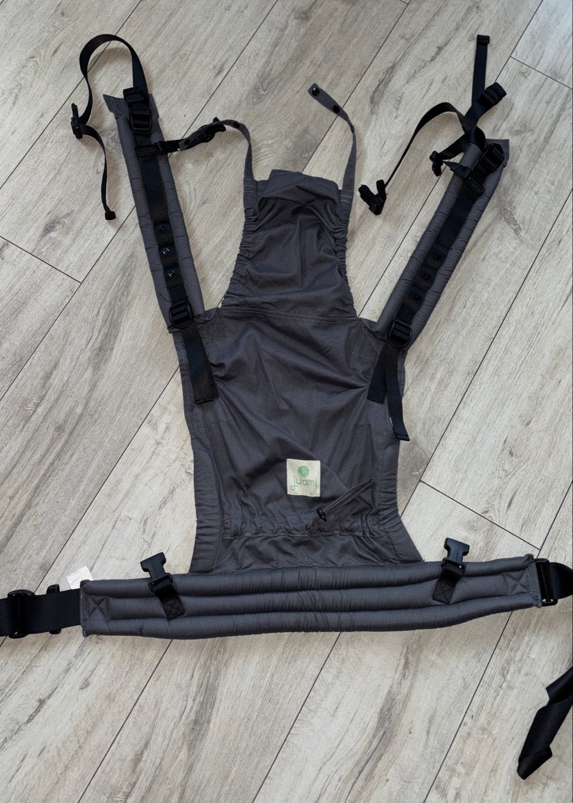 Juami EasyGrow Baby Carrier - Ergonomische Draagzak, Kinderen en Baby's, Babydragers en Draagdoeken, Zo goed als nieuw, Buik, Rug of Zij