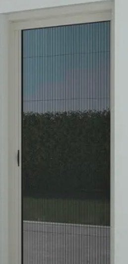 Plissé Hordeur - Nieuwstaat, Doe-het-zelf en Verbouw, Ophalen, 80 tot 100 cm, Hordeur, Minder dan 200 cm