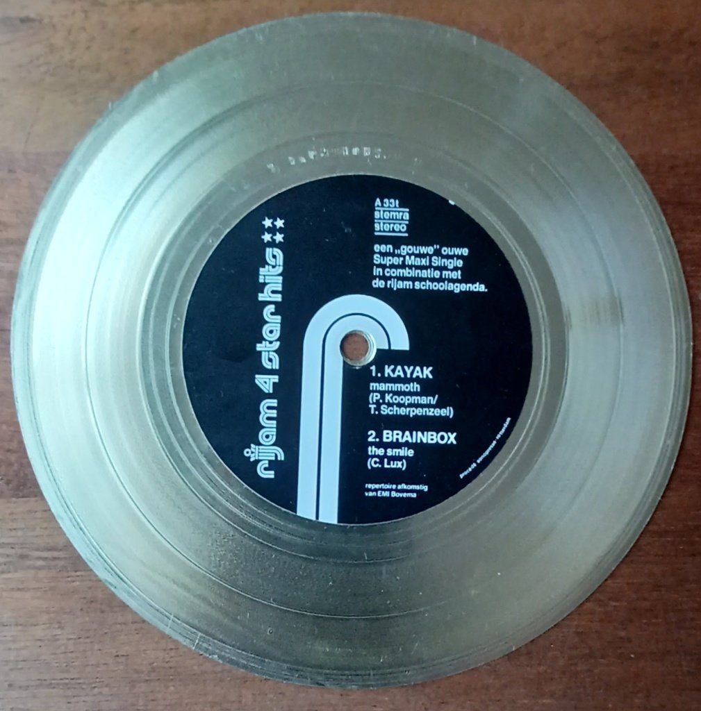Flexi disc/ Rijam 4star hits/ Kayak/Brainbox/Focus / 1975, Verzenden, Zo goed als nieuw