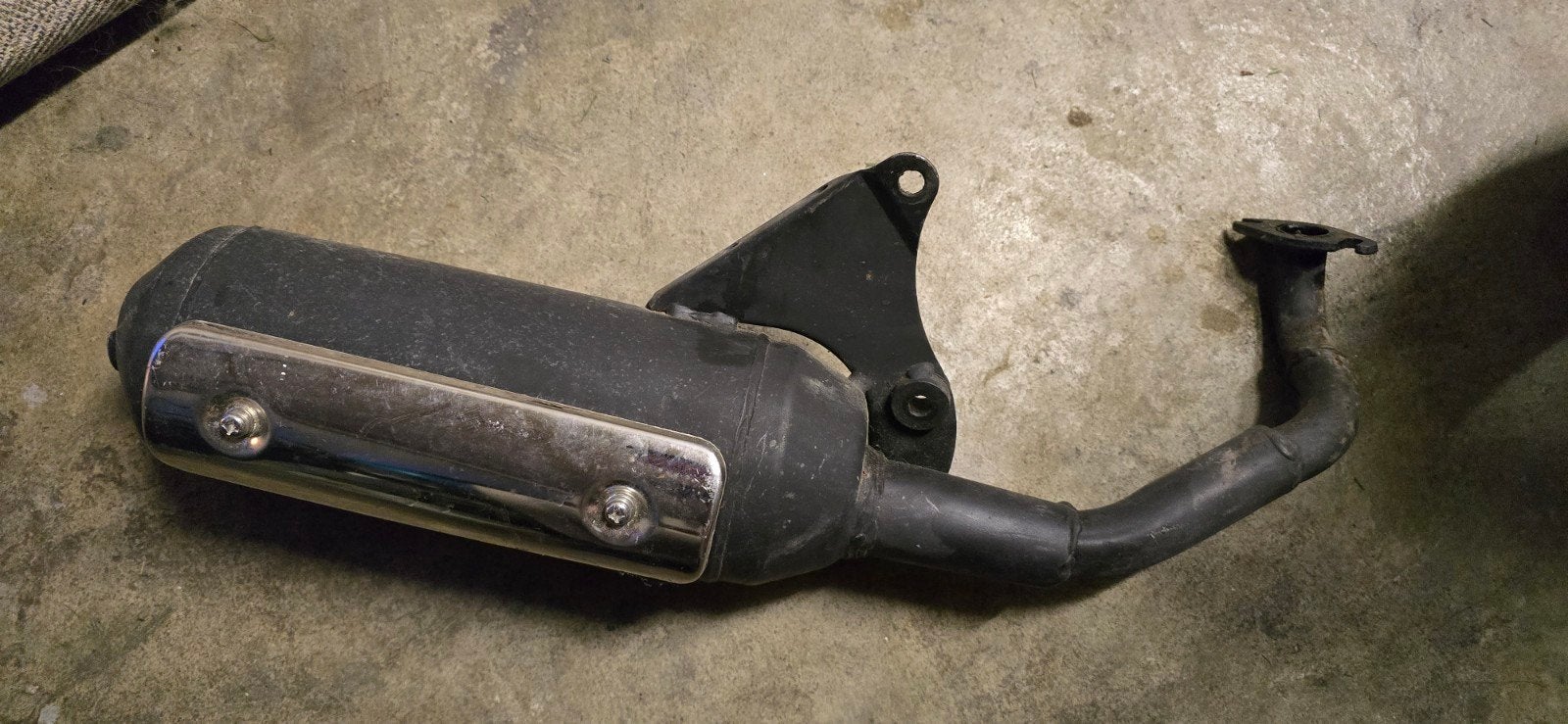 Minarelli horizontaal uitlaat zonder prop, Ophalen of Verzenden, Zo goed als nieuw, Uitlaat, Yamaha
