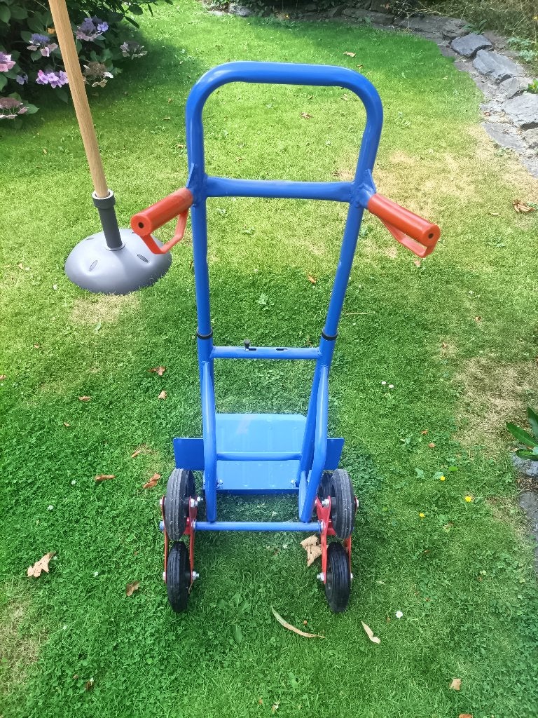 Steekwagen met 6 wielen tot 200 kg - zo goed als nieuw, Doe-het-zelf en Verbouw, Transportwagens, 100 liter of meer, Ophalen, Zo goed als nieuw