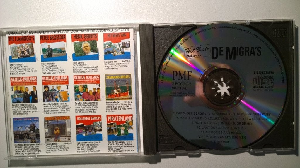 De Migra's - Het Beste Van, Ophalen of Verzenden, Zo goed als nieuw, Levenslied of Smartlap, Album