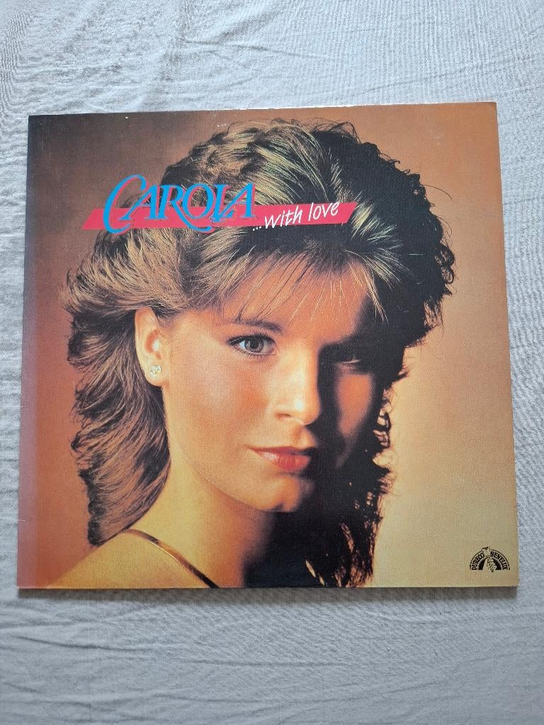 Carola / With love 1984 holland, Inclusief binnenhoes, Ophalen of Verzenden, Gebruikt, Overige formaten
