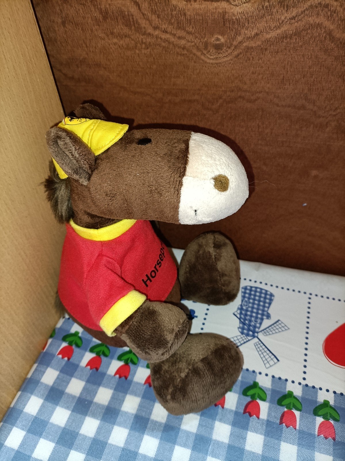 Ferrari paard knuffel Horsepower NICI 27 cm groot, Ophalen of Verzenden, Zo goed als nieuw