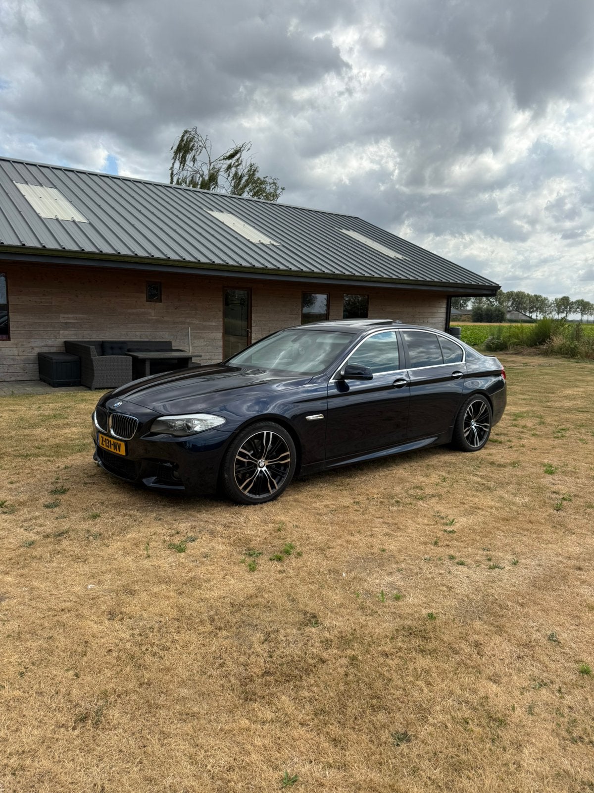 BMW 5-Serie 3.0 I 528 AUT 2010 Blauw, Achterwielaandrijving, Blauw, 2996 cc, Leder