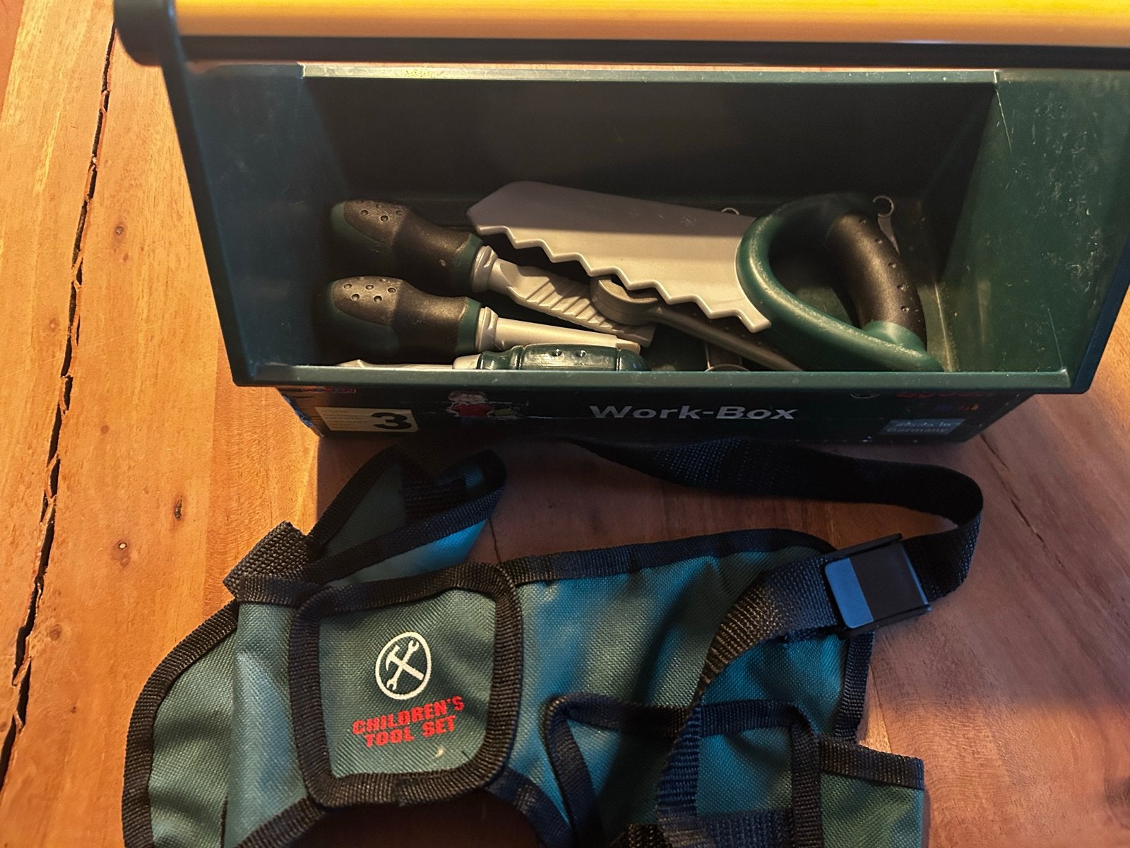Bosch Work-Box Gereedschapsset met Gereedschapsgordel, Ophalen of Verzenden, Gebruikt, Bouwen