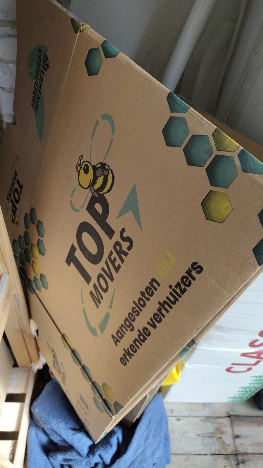 12 Verhuisdozen - Top Movers - gratis op te halen, Ophalen, 40 tot 60 cm, 50 tot 75 cm, 35 tot 50 cm