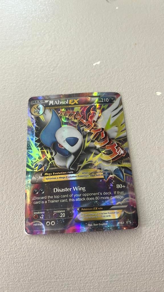Mooie mabsol ex 210hp kaart pokemon, Ophalen of Verzenden, Zo goed als nieuw