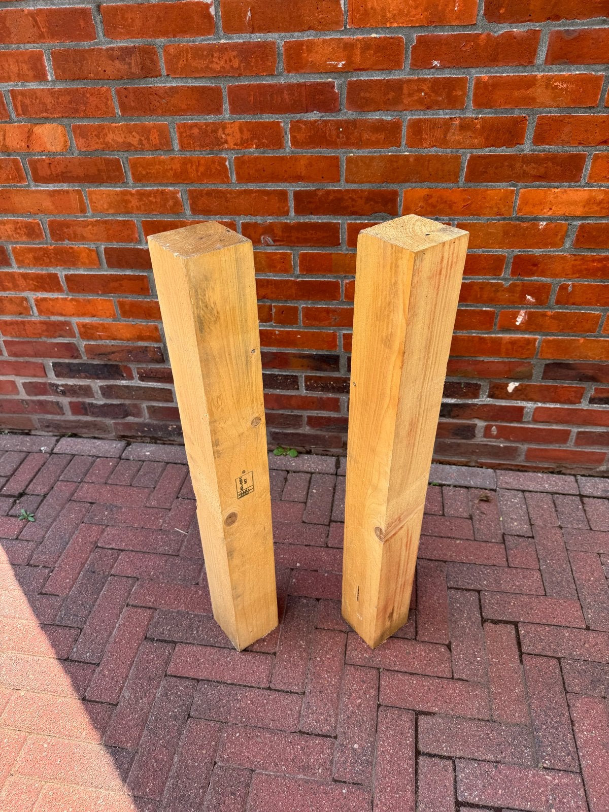 Houten balken voor verbouwing, Ophalen, Zo goed als nieuw, 50 mm of meer, Balk