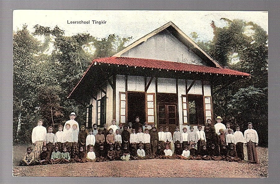 Ned Indië 1912 Leerschool TINGKIR Salatiga Missionary, Ophalen of Verzenden, Voor 1920, Frankrijk