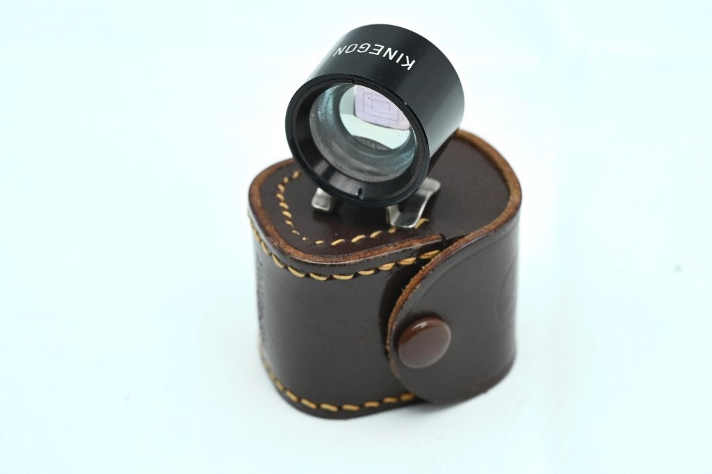 Kinegon Tele-Wide Finder met leren etui, Ophalen of Verzenden, Zo goed als nieuw, Compact, Overige Merken