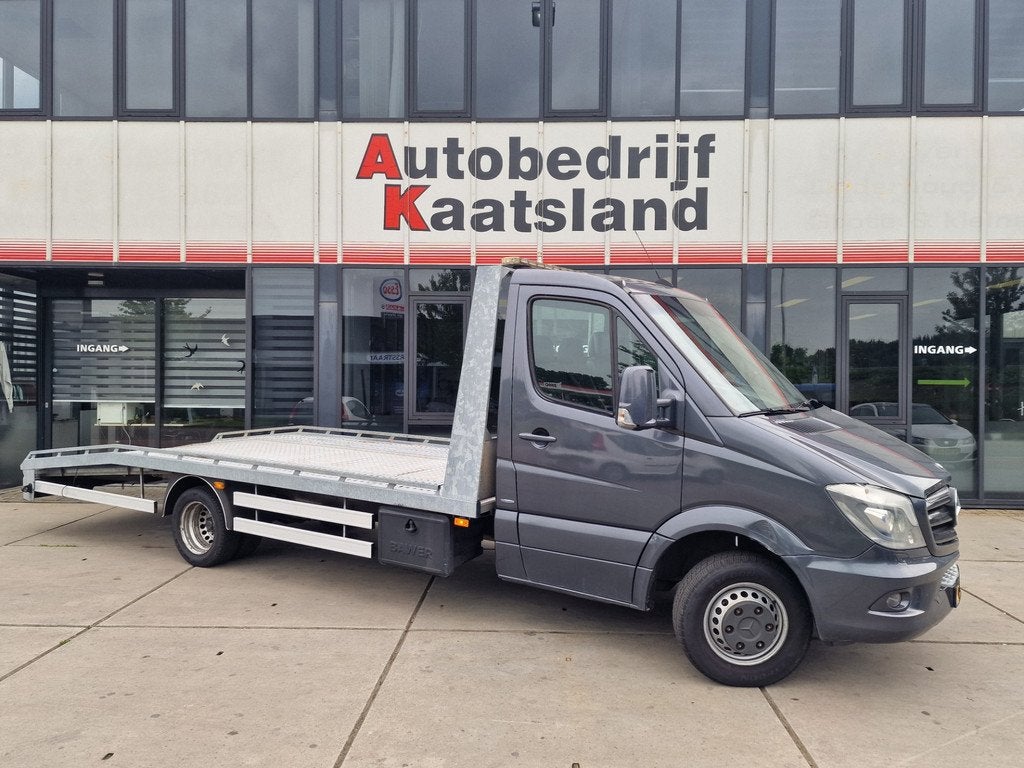 Mercedes-Benz Sprinter 416 2.2 BlueTEC 432 HD - Oprijwagen -, Auto's, Automaat, Gebruikt, 4 cilinders, 163 pk