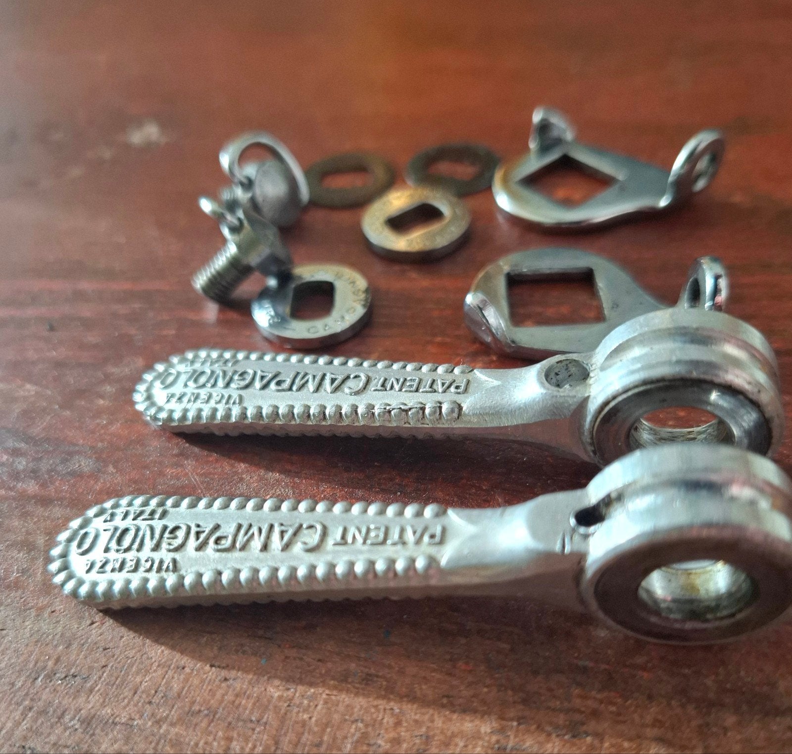 Vintage Campagnolo Record buis commandeurs voor racefiets., Ophalen of Verzenden, Racefiets, Stuur