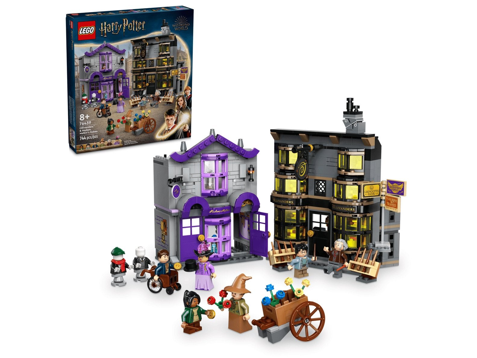 76439 Ollivanders & Madam Malkin's Robes Harry Potter, Lego, Ophalen of Verzenden, Complete set, Ongeopend/sealed