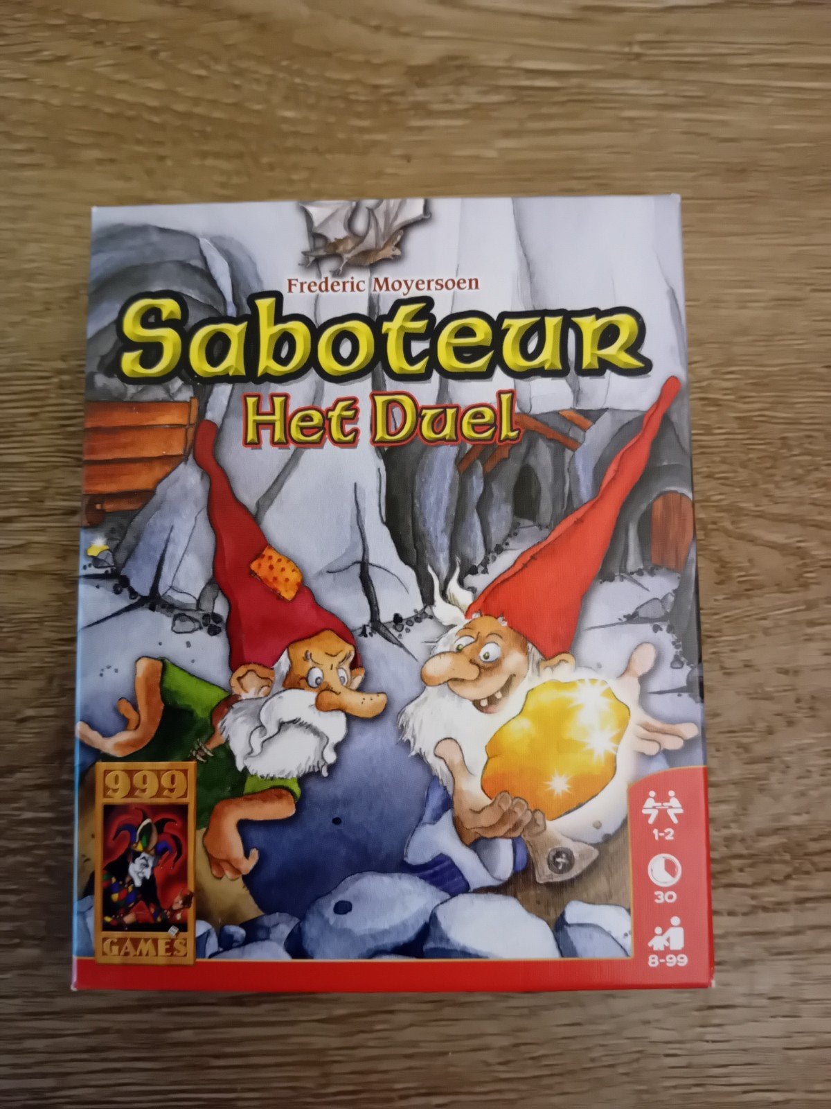 Saboteur Het Duel - Kaartspel voor 1-2 spelers, Een of twee spelers, Ophalen of Verzenden, Zo goed als nieuw, 999 Games