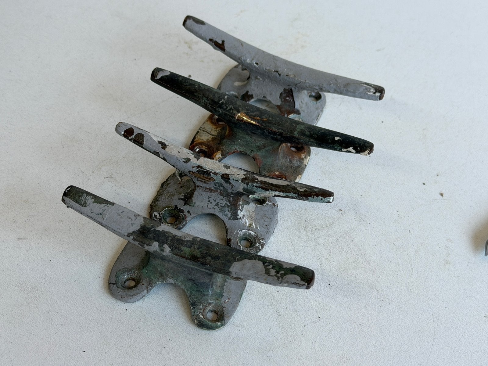 4 x bronzen kikker 10 cm, Ophalen of Verzenden, Gebruikt, Overige typen