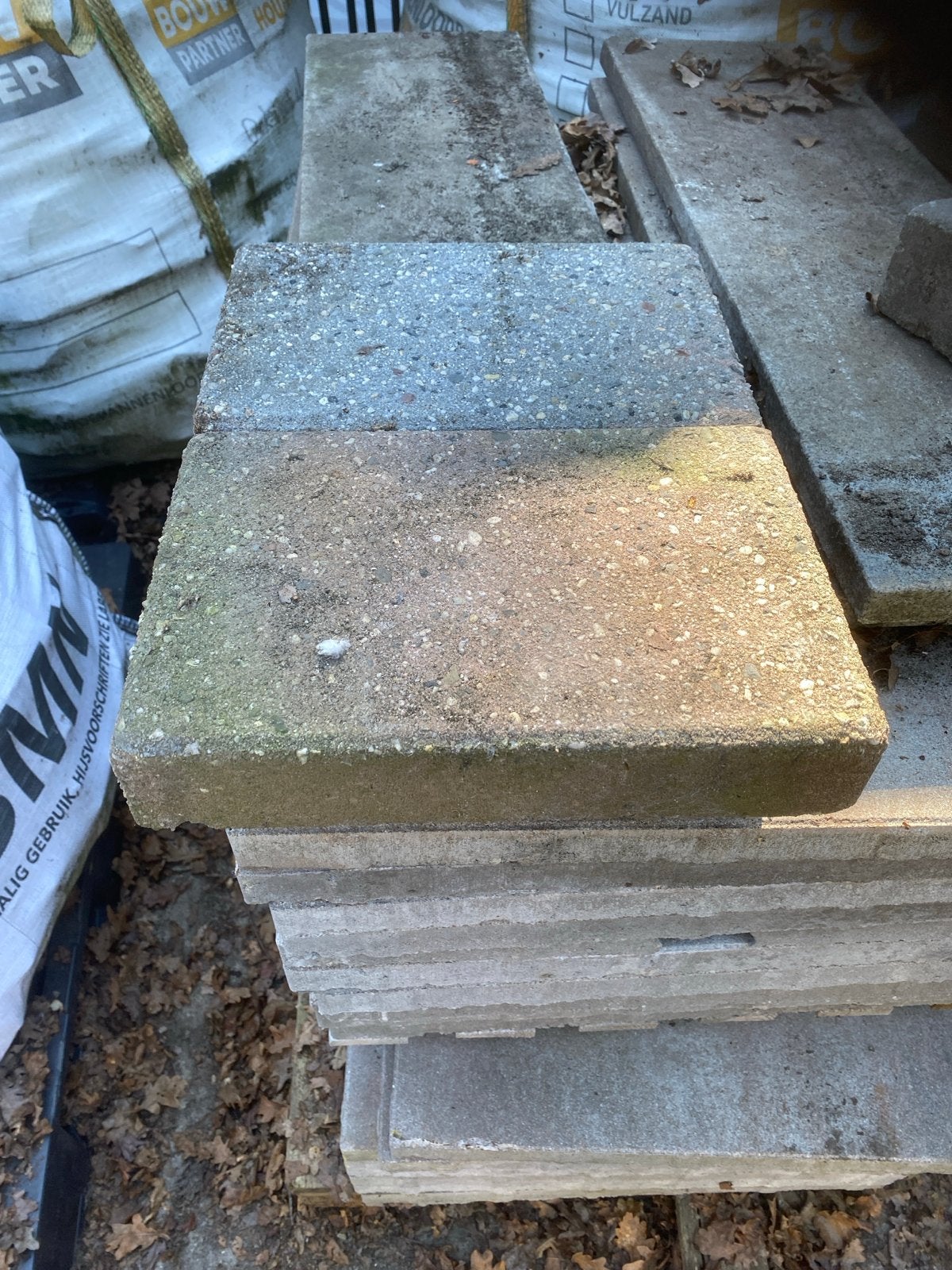 Gebruikte terrastegels/vloertegels, Gebruikt, Ophalen of Verzenden, 10 m² of meer, 20 tot 40 cm