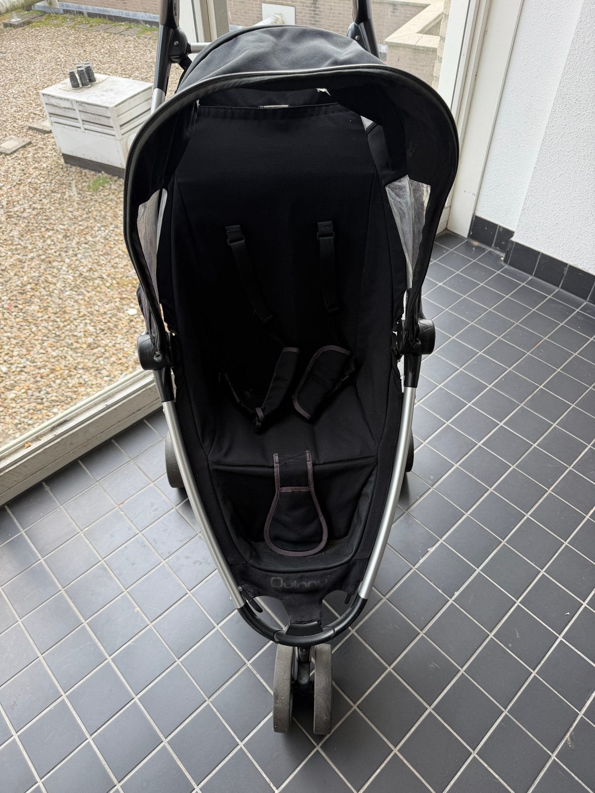 Quinny Zapp Flex Plus buggy - Zwart, Kinderen en Baby's, Ophalen, Gebruikt, Kinderwagen, Quinny