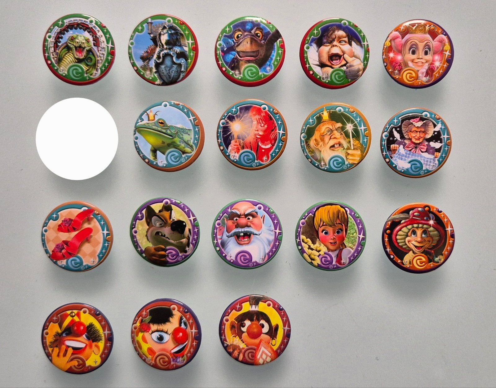 Efteling buttons, Verzamelen, Efteling, Ophalen of Verzenden, Nieuw, Button of Speldje