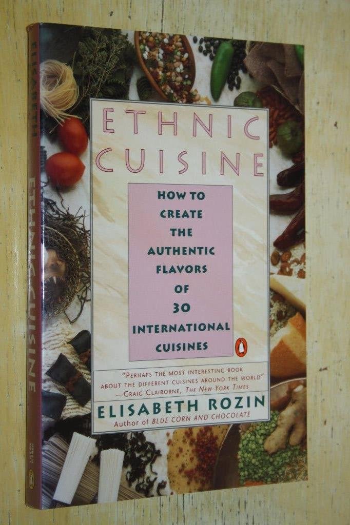 Ethnic Cuisine Elisabeth Rozin Authentic Flavors, Ophalen of Verzenden, Gelezen