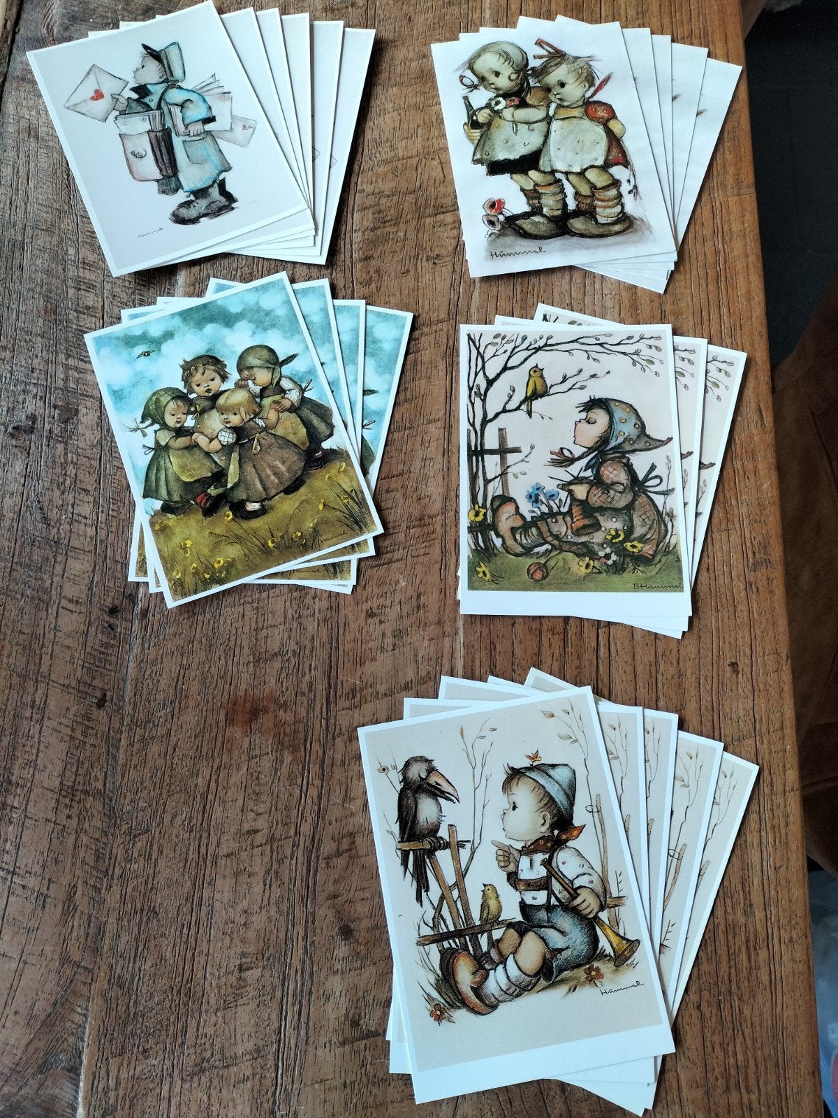 Set van Hummel ansichtkaarten - diverse motieven, Ophalen of Verzenden, 1980 tot heden, Limburg