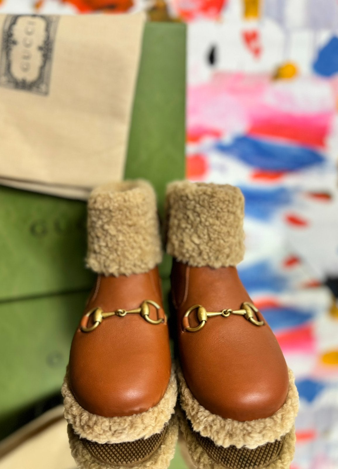 Gucci kids cognac leren laarsjes schoenen maat 29 NIEUW, Verzenden, Jongen of Meisje, Schoenen, Customercare@gucci.com