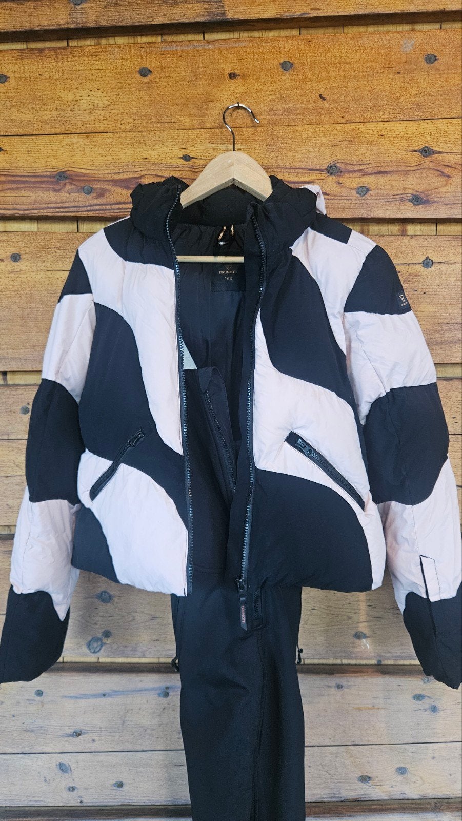 Brunotti ski-jas en broek  - Maat 164, Meisje, Sport- of Zwemkleding, Ophalen of Verzenden, Zo goed als nieuw
