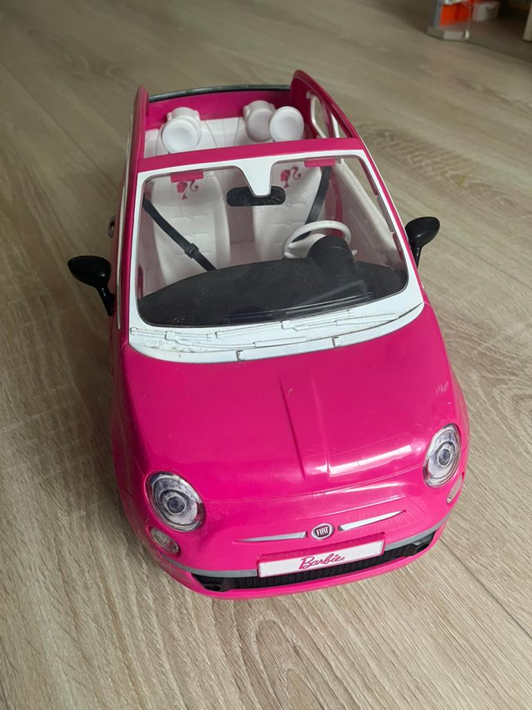 Barbie auto, Ophalen, Barbie