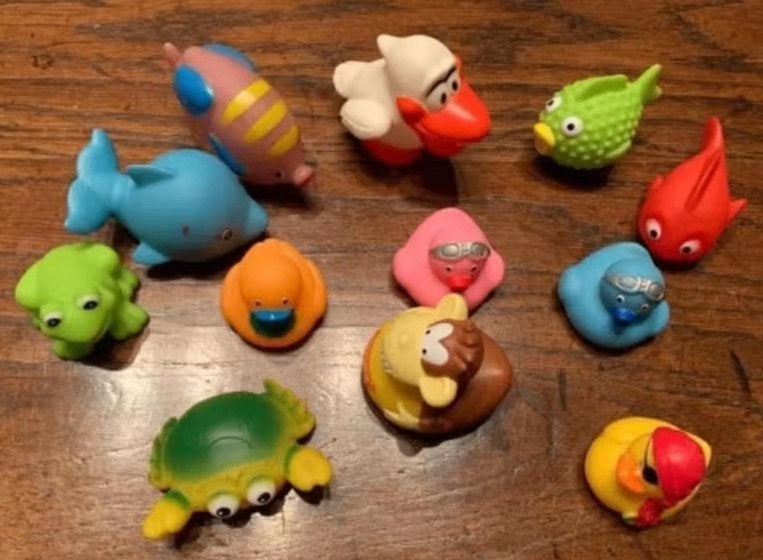 Veel verschillende badfiguurtjes, badspeelgoed, Ophalen of Verzenden, Nieuw