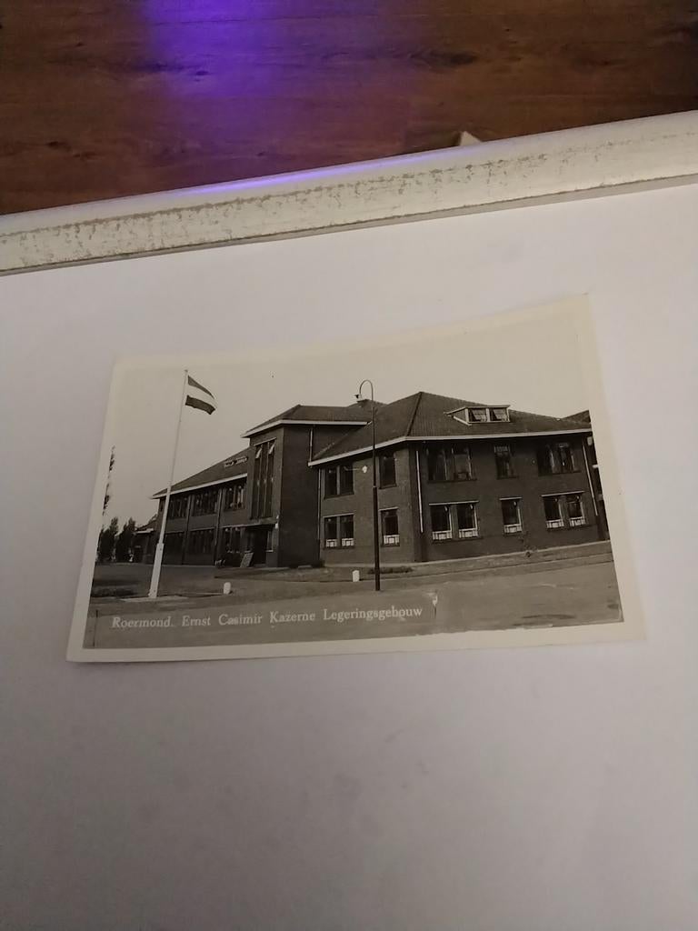 ROERMOND. ERNST CASIMIR KAZERNE LEGERINGSGEBOUW 1957, Verzamelen, Ophalen of Verzenden, 1940 tot 1960, Limburg