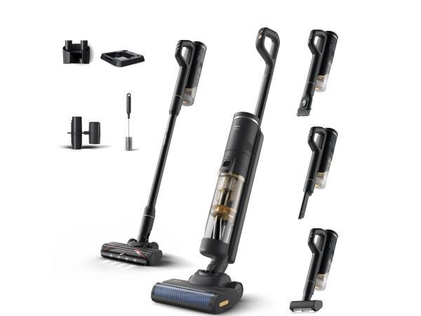 Philips AquaTrio snoerloze stofzuiger en dweil (XW7264/11), Combi-reiniger, Philips, Nieuw, Ophalen of Verzenden