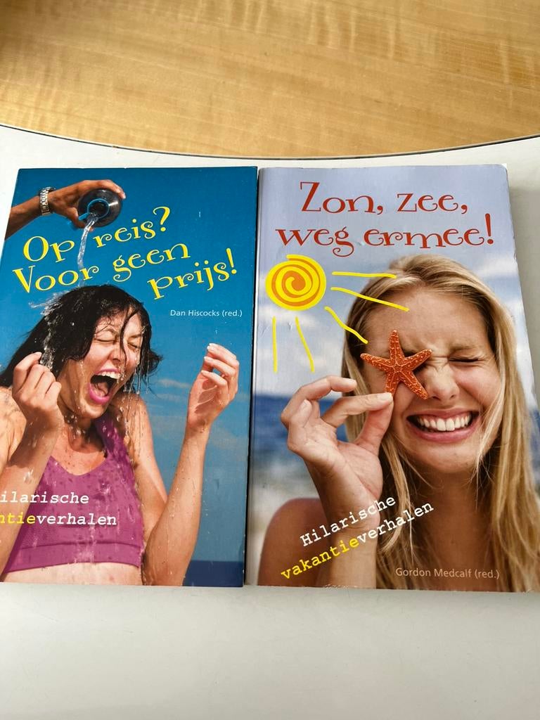 Zon, Zee, Weg ermee! en Op reis? Voor geen prijs!, Ophalen of Verzenden, Zo goed als nieuw