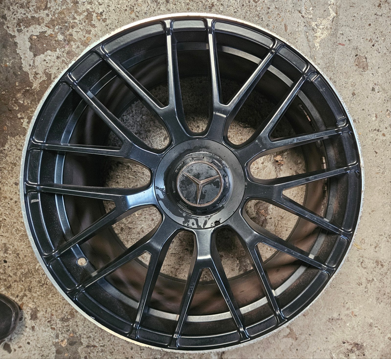 Mercedes Amg breedset C63 Stijl 19 inch Velgen, Auto-onderdelen, 19 inch, Gebruikt, Velg(en), Ophalen of Verzenden