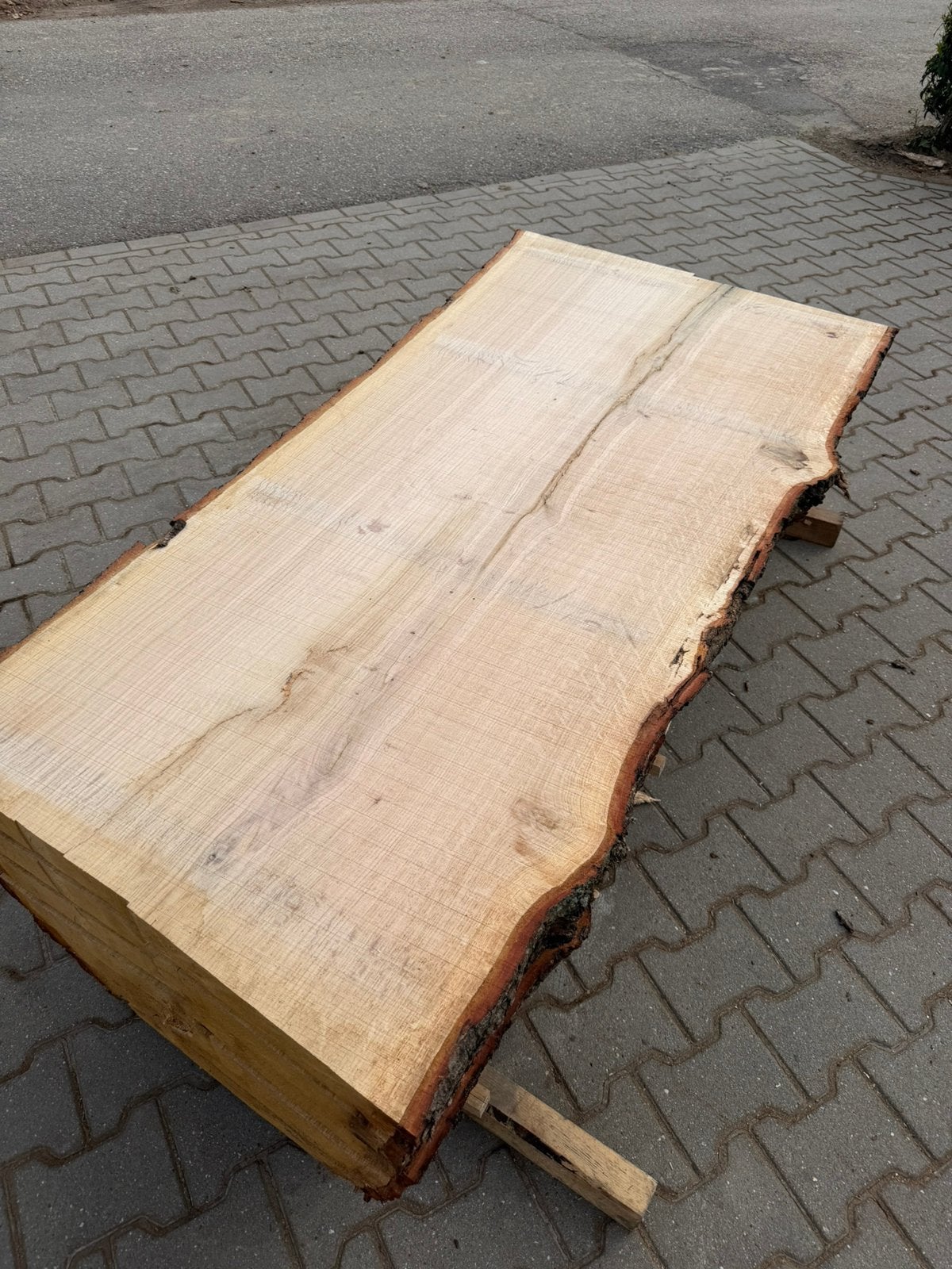 Mooie eiken platen 180x60-70x5cm, Ophalen, Zo goed als nieuw, 250 cm of meer, Balken