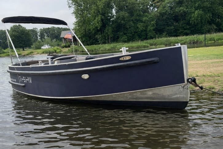 Van Vossen Tender 660 Cabin, bouwjaar 2017 Aluminium 60 PK, Watersport en Boten, Motorboten en Motorjachten, Gebruikt, Buitenboordmotor