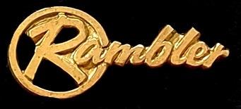 Rambler auto speld- goudkleur, Verzenden, Nieuw, Transport, Speldje of Pin